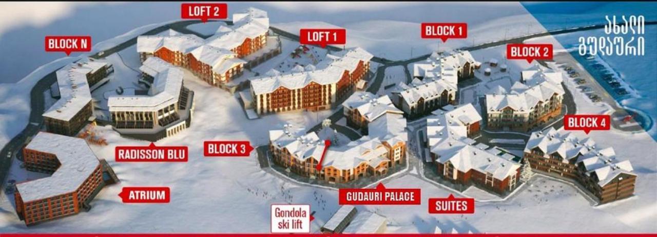 Snow Apartments Gudauri Exterior foto